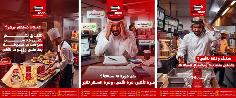 تصميم بوست سوشيال ميديا لمطعم مقرمش رقم 09