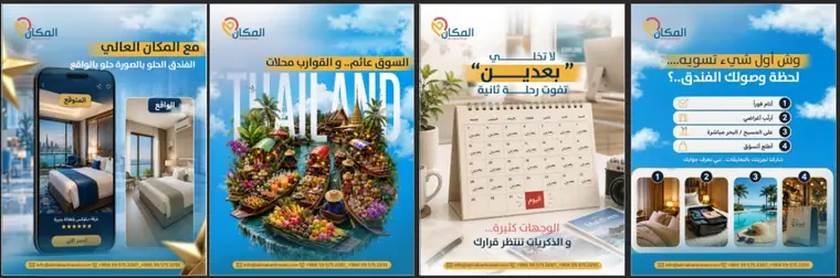 تصميم بوست سوشيال ميديا لمطعم مقرمش رقم 43